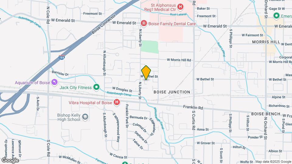 134 N Sea Fury Ln Map and Location Details