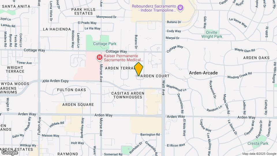 1900 Flowers St Map and Location Details