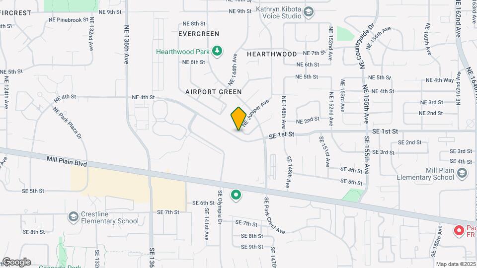 102 NE Juniper Ave Map and Location Details