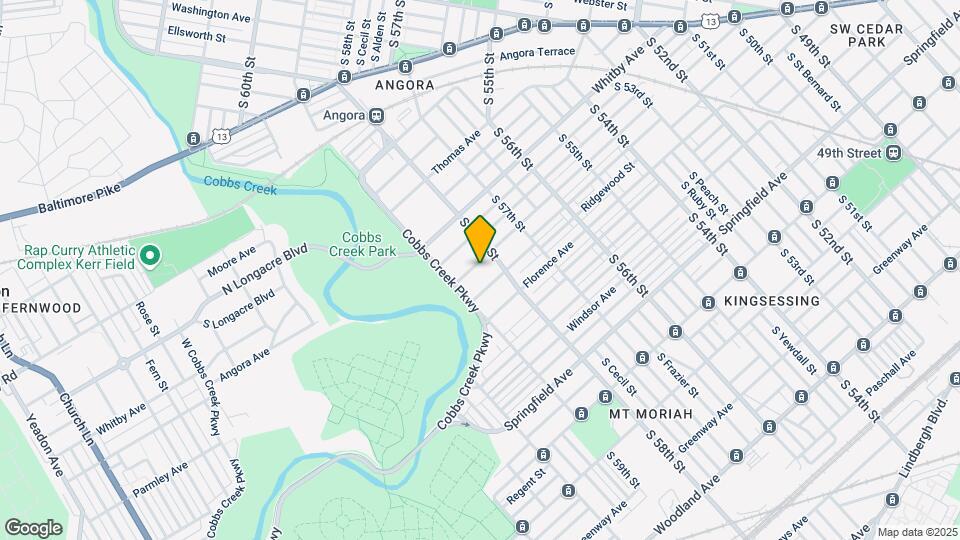 5820 Willows Ave Mapa y Detalles de la Ubicación