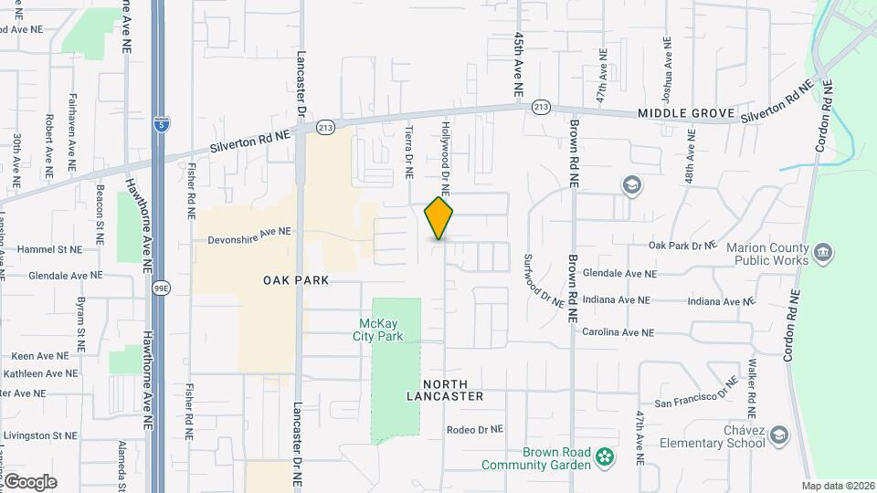 4293 Ash Grove Dr NE Map and Location Details