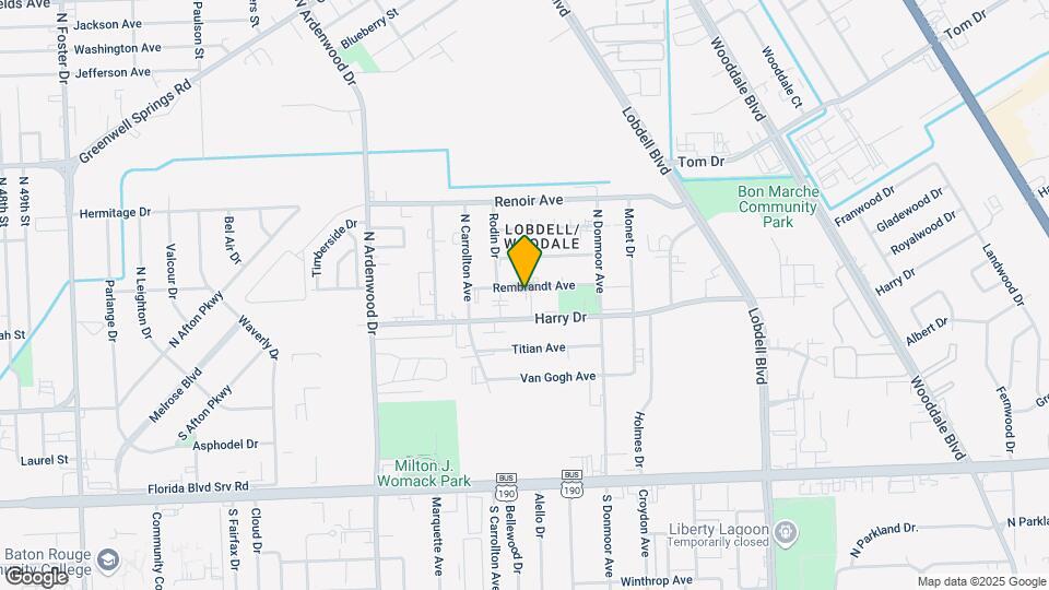 6764 Rembrandt Ave Map and Location Details