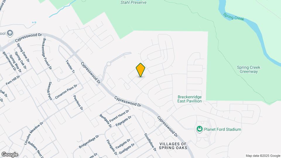 5231 Mossdale Blf Ln Map and Location Details