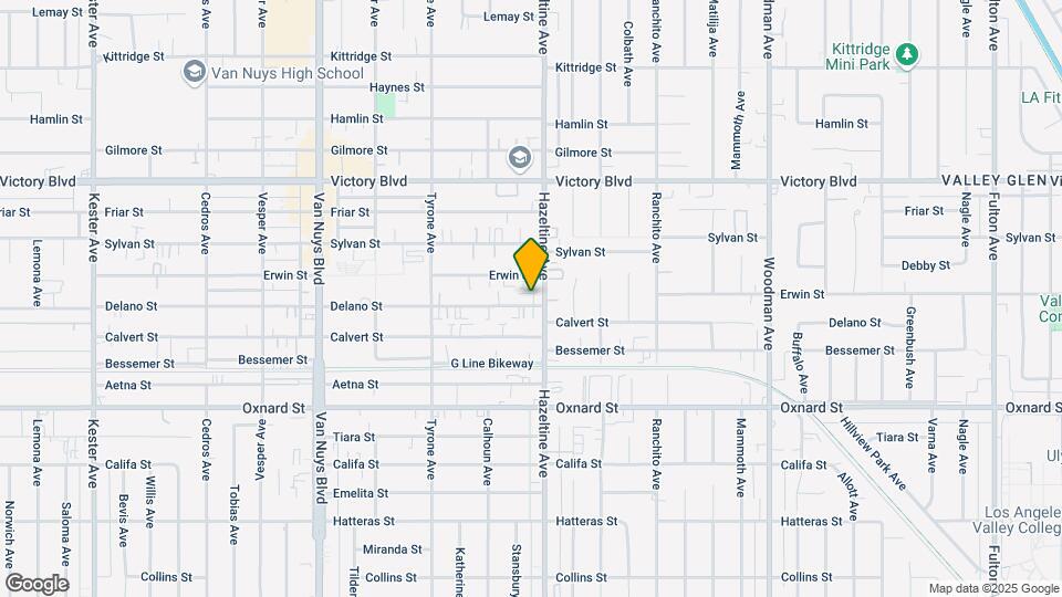 14111 Delano St Map and Location Details