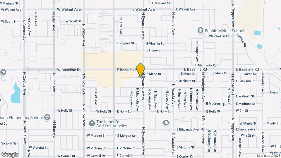 282 E Jackson St Map and Location Details