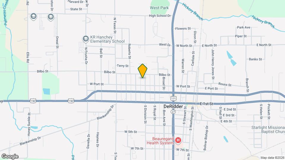 311 N Division St Map and Location Details