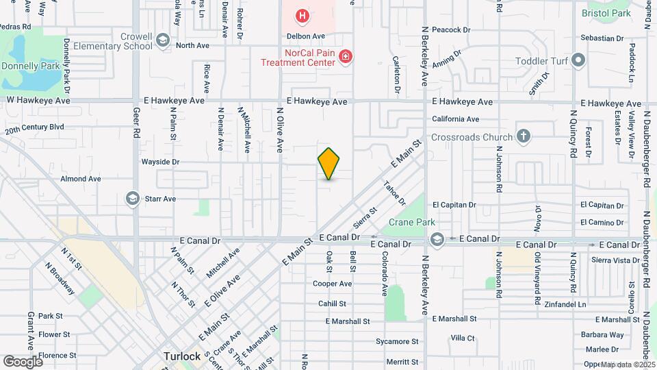 1074 Pioneer Ave Map and Location Details