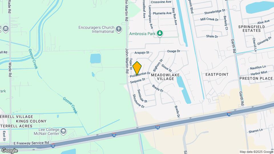 4126 Pocahontas Dr Mapa y Detalles de la Ubicación