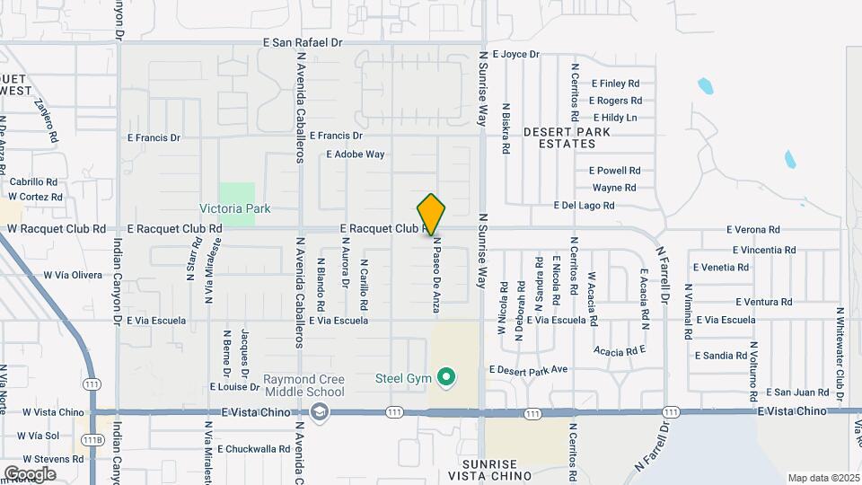 1450 Amelia Way Map and Location Details