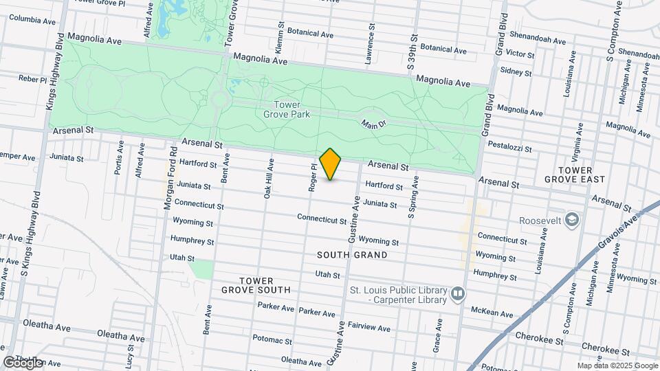 3946 Hartford St Map and Location Details