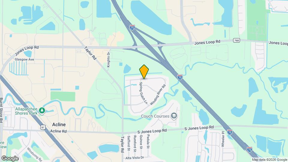 10153 Winding River Rd Map and Location Details