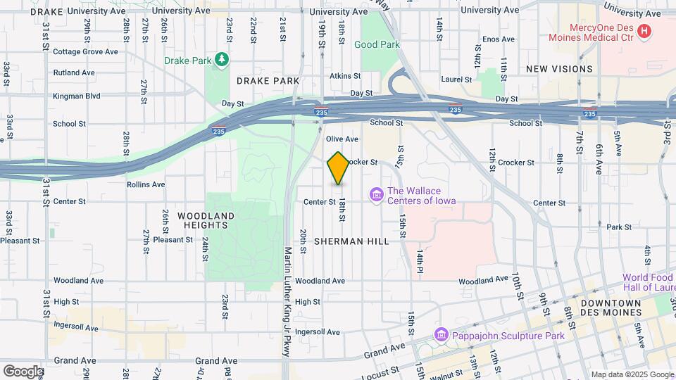 818 18th St Map and Location Details