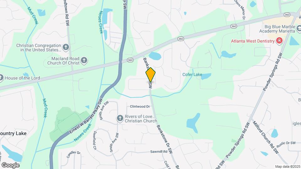 2445 Hillboro Cir S W Mapa y Detalles de la Ubicación