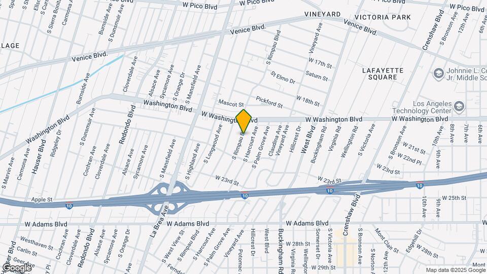 1938 S Rimpau Blvd, Unit 1938 Map and Location Details