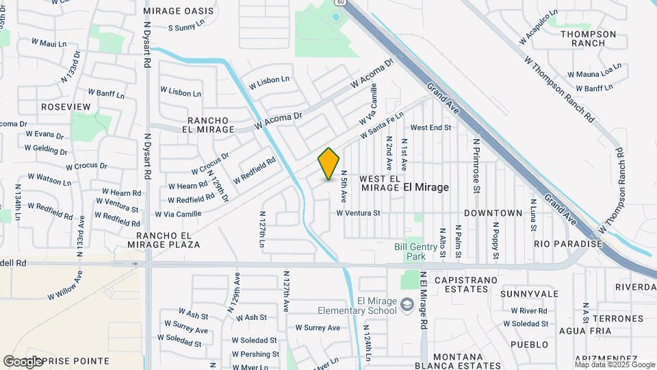 12505 W Well St Mapa y Detalles de la Ubicación