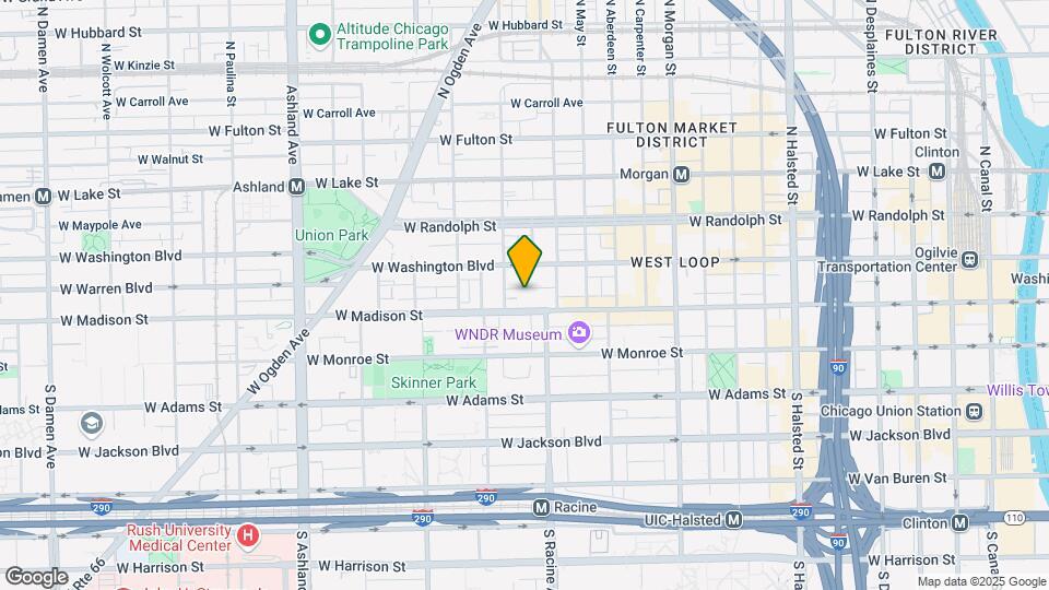 1218 W Madison St-Unit -2 Map and Location Details