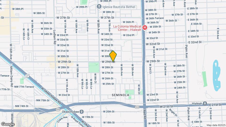 680 W 29th St Map and Location Details