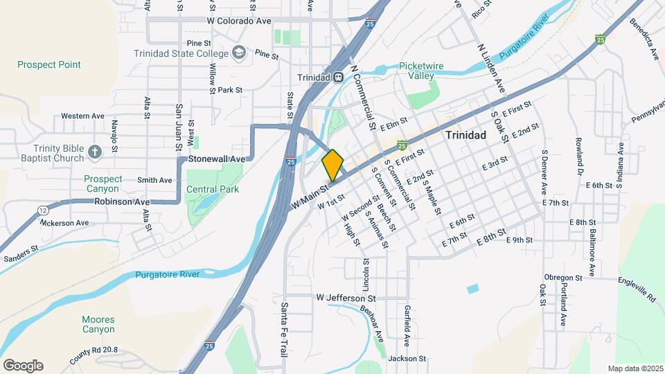 Trinidad Artspace Lofts Map and Location Details
