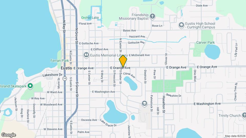 912 E Orange Ave Mapa y Detalles de la Ubicación