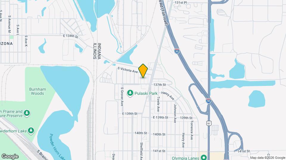 3600 Sheffield Ave Map and Location Details