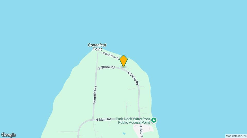 1059 E Shore Rd Map and Location Details