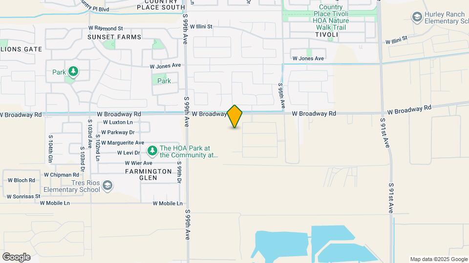 4515 S 97th Dr Map and Location Details