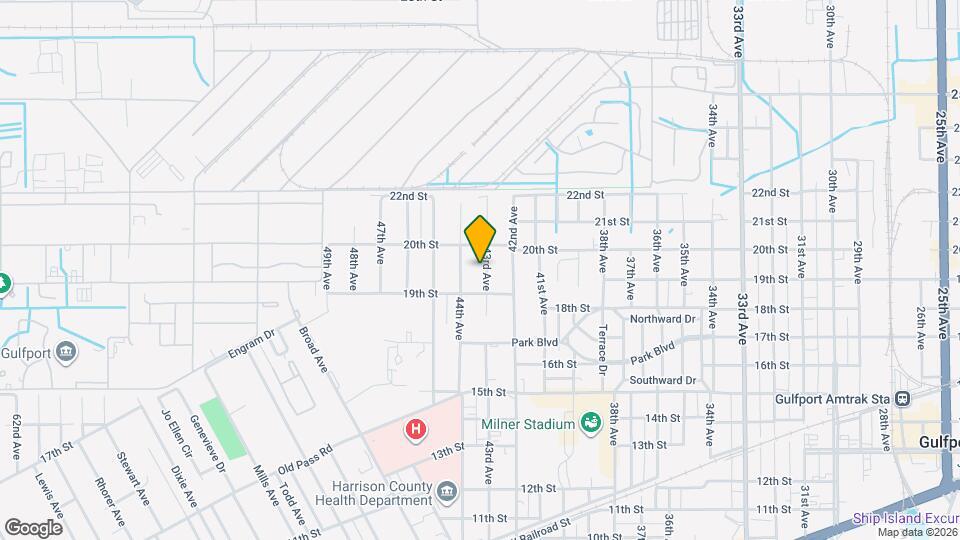 1911 43rd Ave Map and Location Details