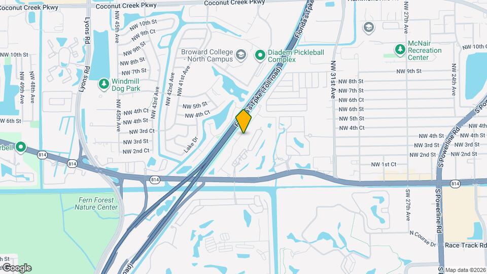 304 NW 36th Ave Map and Location Details