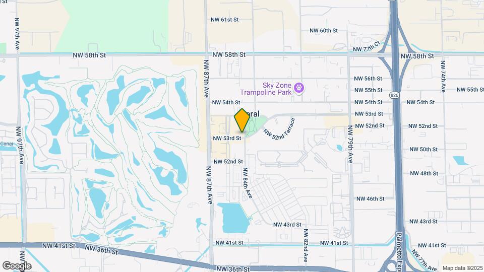 5350 NW 84th Ave Mapa y Detalles de la Ubicación