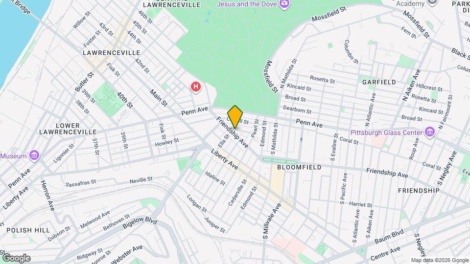 4609 Friendship Ave, Unit 2 Mapa y Detalles de la Ubicación