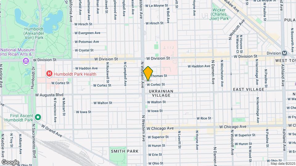 2344 W Cortez St Map and Location Details