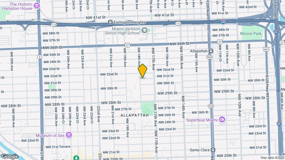 1784 NW 31st St Map and Location Details