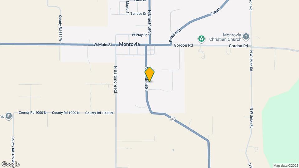 285 S Chestnut St Map and Location Details