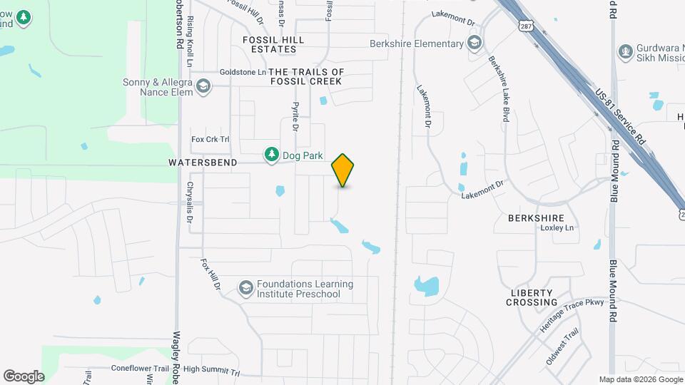 10008 Calcite Dr Mapa y Detalles de la Ubicación