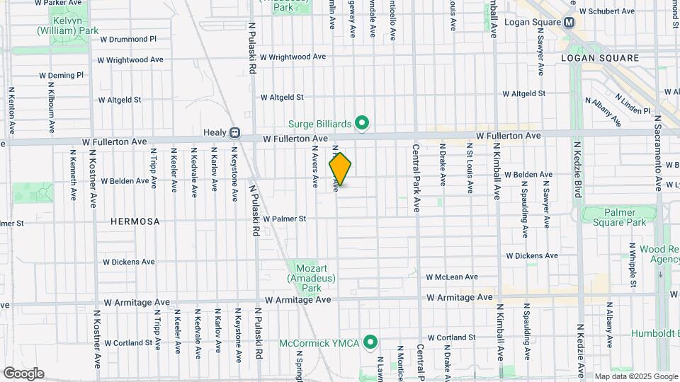 3756 W Lyndale St Mapa y Detalles de la Ubicación
