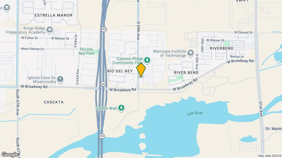 4226 S 58th Ln Map and Location Details