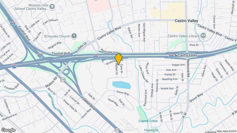 21258 Hobert St Map and Location Details