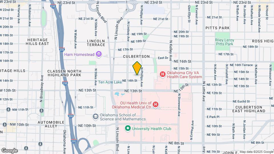 University Medical Center Apartments Map and Location Details