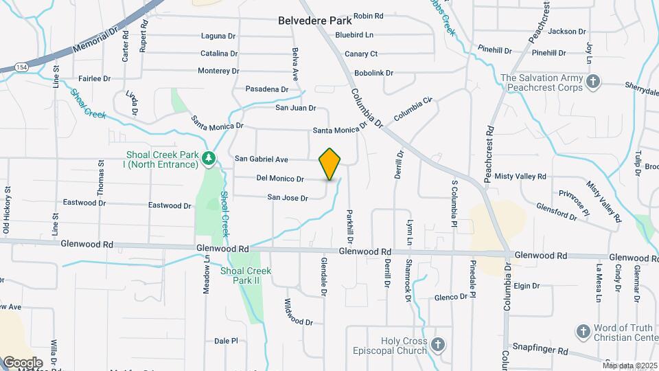 3107 Del Monico Dr Map and Location Details