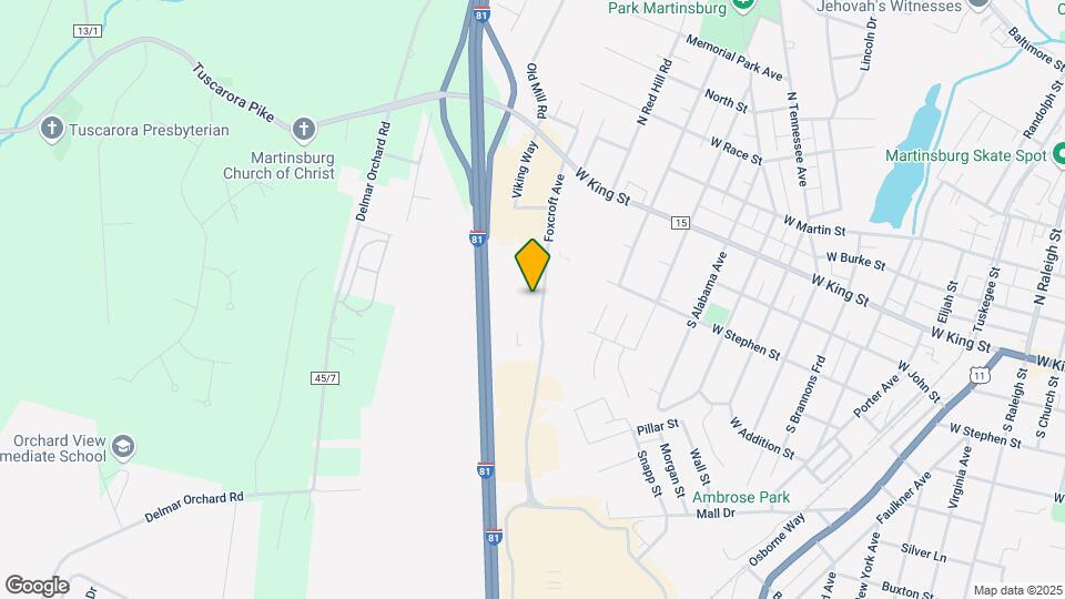Foxcroft Village Apartments Map and Location Details