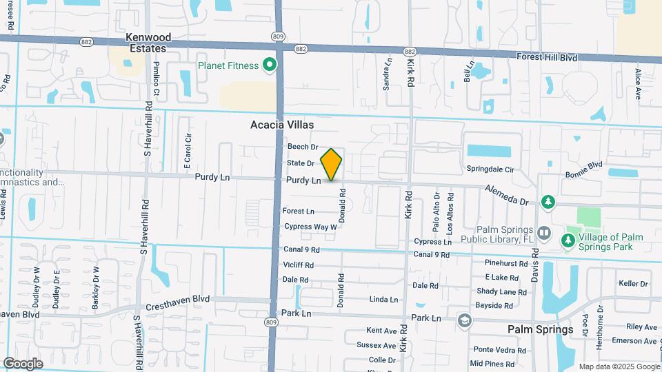 4300 Purdy Ln Map and Location Details