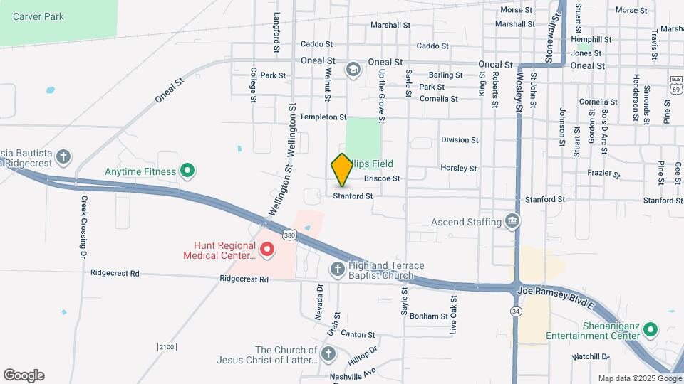3802 Stanford St Mapa y Detalles de la Ubicación