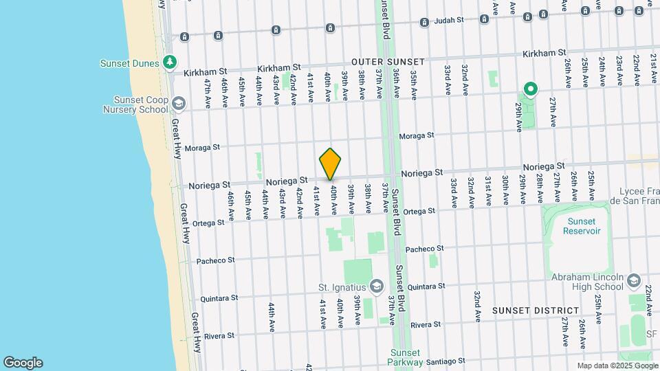 1815 40th Ave, Unit A Map and Location Details