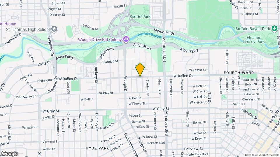 2905 W Dallas St Map and Location Details