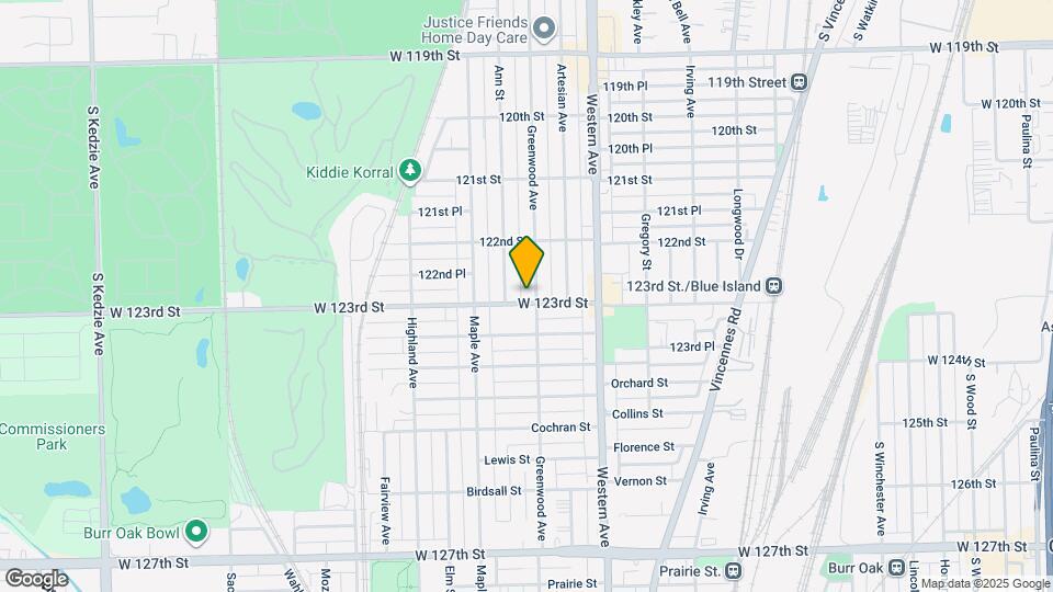 12254 Greenwood Ave Map and Location Details