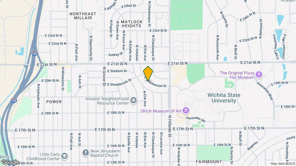 2925 E Maplewood Dr Map and Location Details