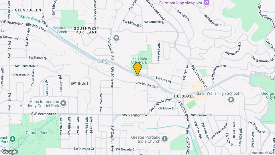 2626 SW Beaverton Hillsdale Hwy Map and Location Details