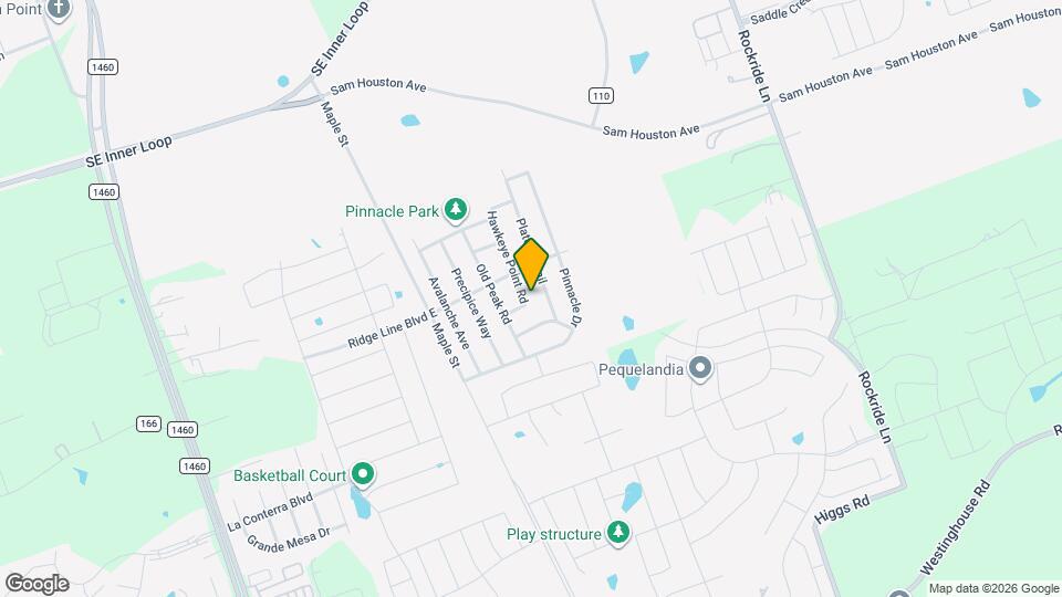 1002 Hawkeye Point Rd Map and Location Details