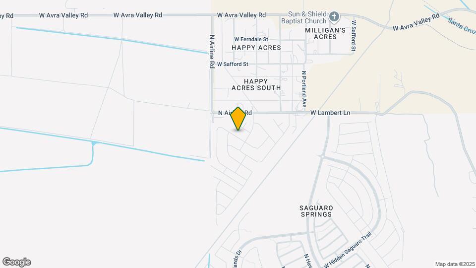 9292 W Creosote Rain Dr Map and Location Details