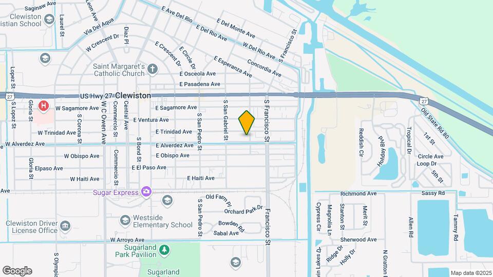 415 South San Jose Street Map and Location Details